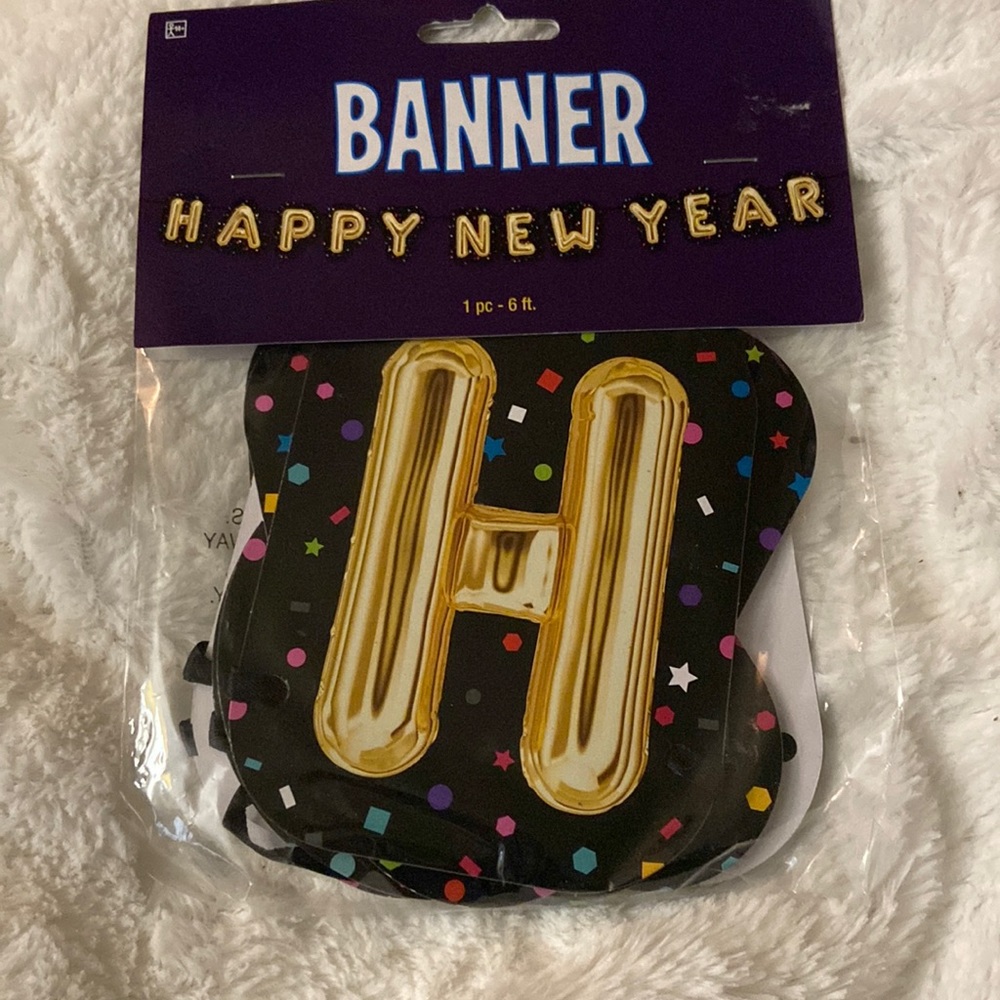 Happy New Year Banner